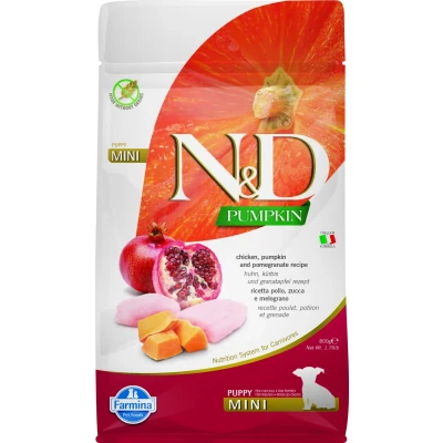 Afbeelding van N&amp;D Pumpkin puppyvoeding Kip small breed 800 gr.