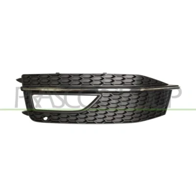 Afbeelding van PRASCO AD0252146 Bumper Grill met gat(en) voor mistlampen Links AUDI: A4 B8 Avant, Saloon