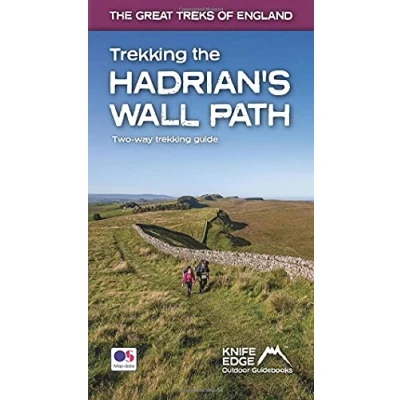 Afbeelding van Trekking the Hadrian&#039;s Wall Path (National Trail guidebook with OS 1:25k maps): Two way Knife Edge