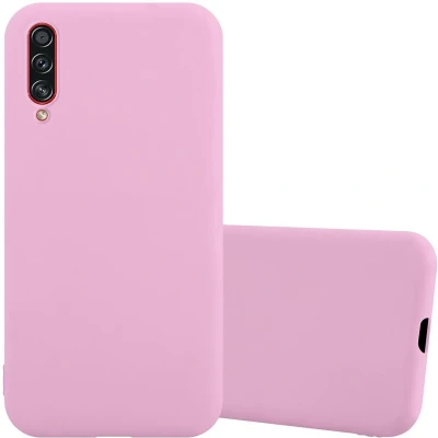 Afbeelding van Cadorabo Hoesje geschikt voor Samsung Galaxy A70 / A70s in CANDY ROZE Beschermhoes gemaakt van flexibel TPU silicone Case Cover