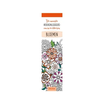 Afbeelding van De mooiste kleurboekenleggers om in te kleuren Bloemen