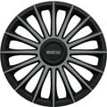 Afbeelding van SPARCO Treviso SPC1693BKGR Wieldoppen 16duim zwart, grijs