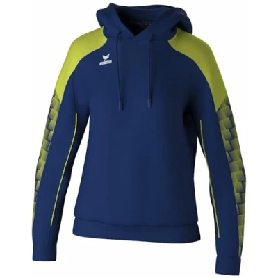 Afbeelding van Erima Evo Star Sweatshirt Met Capuchon Dames Marine / Geel Maat: 44