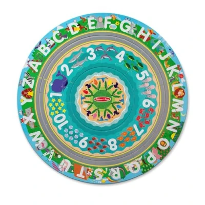 Afbeelding van Melissa &amp; Doug Kartonnen racebaan legpuzzel ‘Rond de kust’ met opwindbare voertuigen 48 stukjes, voor jongens en meisjes vanaf 3 jaar