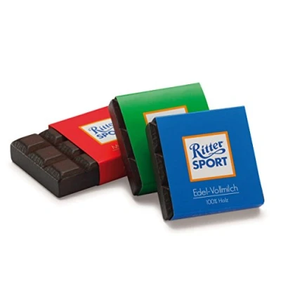 Afbeelding van Ritter Sport mini chocolade mix (3 delig)