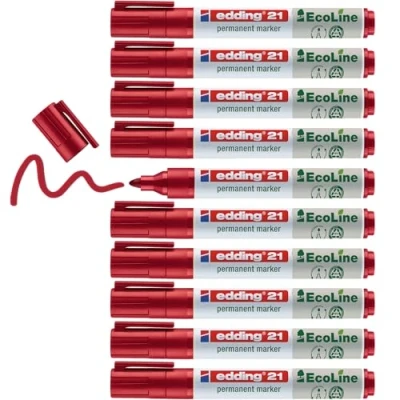Image de Marqueur permanent Edding Ecoline 21 Pointe ogive