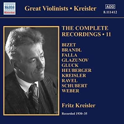 Afbeelding van Fritz Kreisler &amp; Michael Raucheisen The Complete Recordings, Vol. 11 (CD)