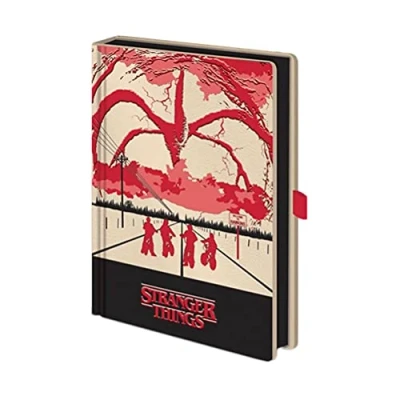 Afbeelding van Stranger Things Mind Flayer A5 verlicht notitieboek