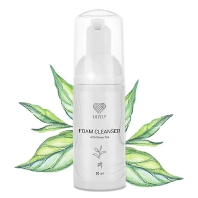 Afbeelding van LOVELY shampoo voor wimperverlenging, groene thee, 50 ml, olievrij reinigingsschuim wimpers, zachte wimper en gezichtsreiniger, make up remover wimperextensions
