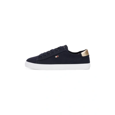 Afbeelding van Tommy Hilfiger Sneakers laag, Dames, Maat: 39, Blue Textiel