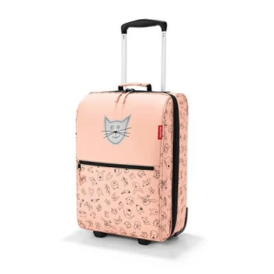 Afbeelding van Reisenthel Kids Trolley XS Cats and Dogs rose Kinderkoffer