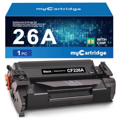 Afbeelding van myCartridge HP 26A CF226A compatibele tonercartridge zwart voor LaserJet Pro M402d M402n M402dn M402dw M402dne MFP M426dw M426fdn M426fdw printer