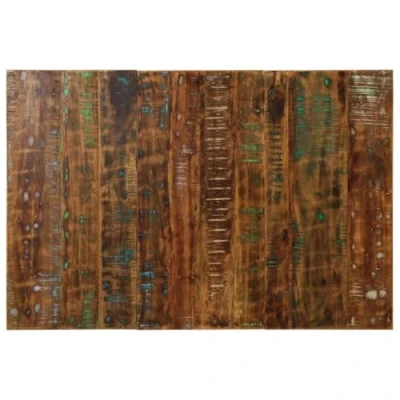 Afbeelding van vidaXL Hoofdbord 120 cm massief gerecycled hout meerkleurig