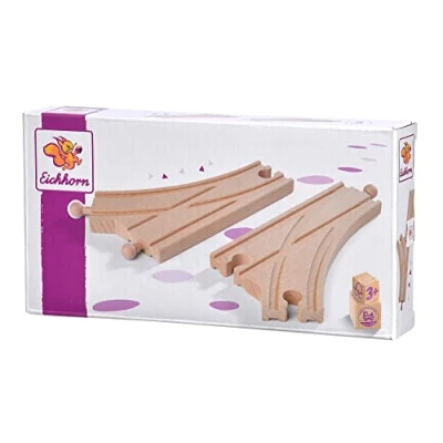 Afbeelding van Eichhorn Houten trein Wissels 100006401