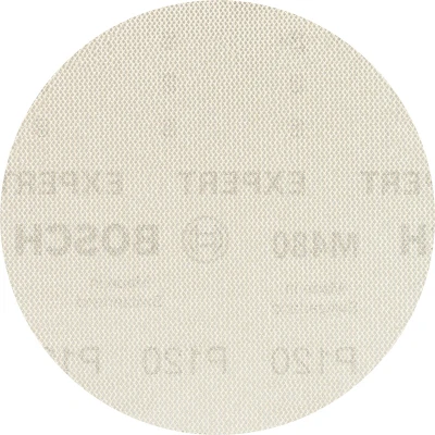 Image de BOSCH 2608900673 Expert M480 filet de ponçage Best for Wood and Paint, diamètre 125 mm, grain 120 (5 pcs)