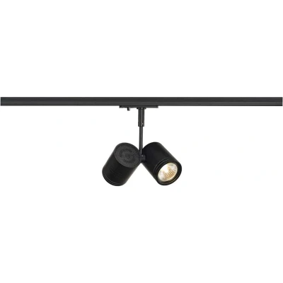 Afbeelding van SLV 143430 230V railsysteem lamp GU10 Zwart (mat)