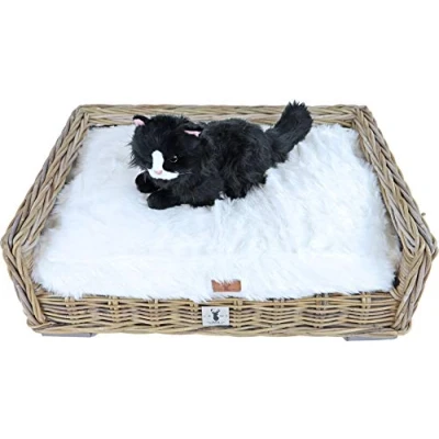 Afbeelding van Boony Est 1941 rotan bed 70x50 cm Gebr. de Boon