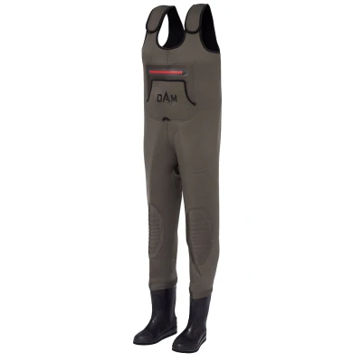 Afbeelding van Dam Break Point Neoprene Wader Bootfoot, Cleated Sole size 46/47 Waadpak