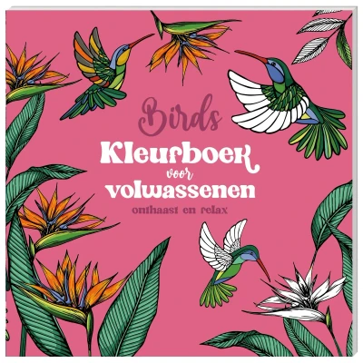 Afbeelding van Kleurboek voor volwassenen Birds