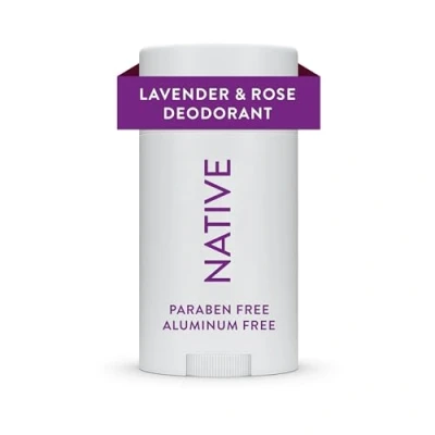 Afbeelding van Native Deodorant 72 Hour Odor Control Lavender &amp; Rose 75g