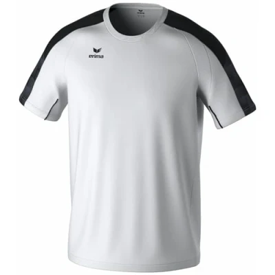 Afbeelding van Erima Evo Star T Shirt Heren Wit / Zwart Maat: M