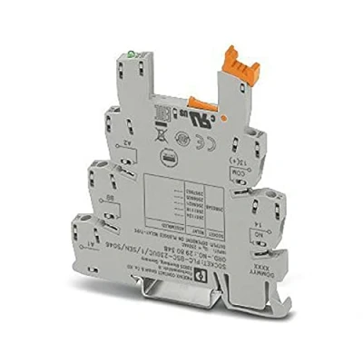 Afbeelding van Phoenix Contact PLC BSC 230UC/ 1/SEN/SO46 Relaissocket REL MR 60DC/21AU, 60DC/21, OPT 60DC/48DC/100,