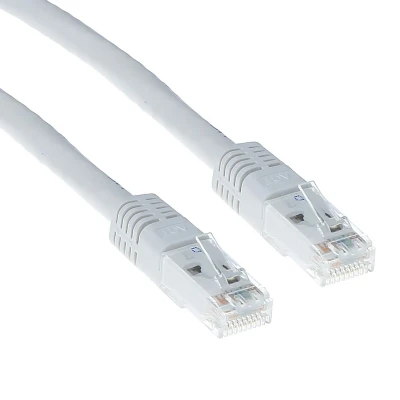 Afbeelding van ACT IB9403 U/UTP CAT6 Patchkabel Wit 3 meter