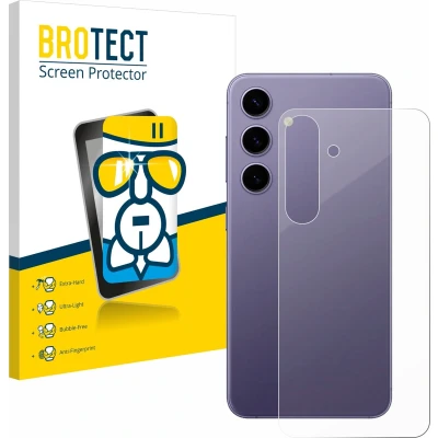 Afbeelding van BROTECT Screenprotector voor Samsung Galaxy S24 (Achterkant) Folie Beschermfolie Beschermglas transparant