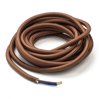 Afbeelding van Strijkijzersnoer Calex 3 meter (2 x 0.75 mm², Bruin)