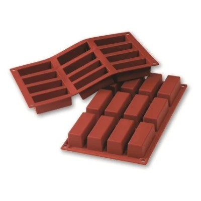 Afbeelding van Siliconen Bakvorm Cake Mini 79x29x30mm (12)