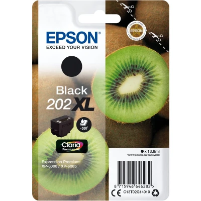 Afbeelding van Compatibele inktcartridge Epson CLARIA 202 BL Zwart