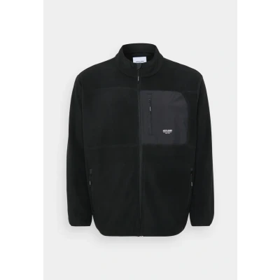 Afbeelding van Jack &amp; Jones Jjtheo Jacket Fleecejas, Heren, Maat: 3XL, Black