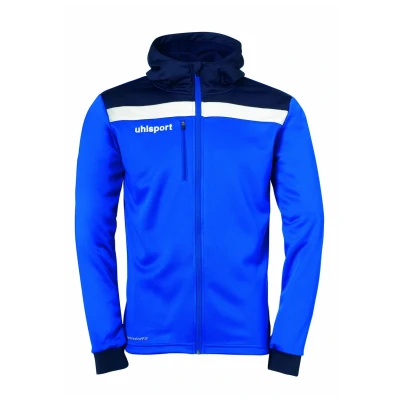 Afbeelding van uhlsport Sweater met rits, Maat: Large, Azurblau/marine/weiß