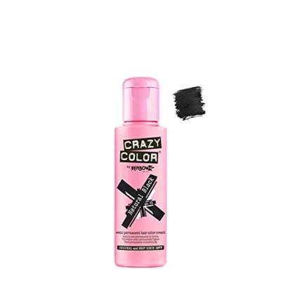 Image de Crazy Color 4x100ml. # 32 Natural Black