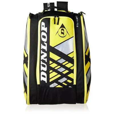 Afbeelding van Dunlop Pro Series Padel Tas Yellow Geel Tennistas