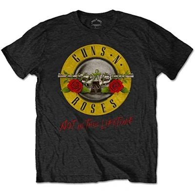 Afbeelding van Guns N&#039; Roses Not In This Lifetime Tour Heren T shirt M Zwart