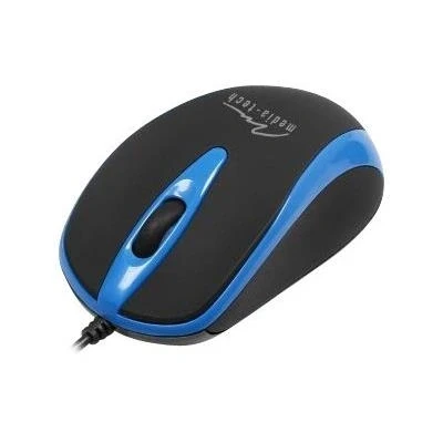 Image de Media Tech PLANO MT1091B souris USB bleu
