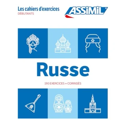 Afbeelding van Cahier Exercices Russe Niveau Débutants