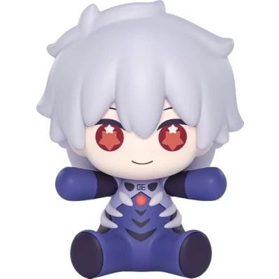 Afbeelding van Good Smile Company Neon Genesis Evangelion: Rebuild of Evangelion Huggy Chibi Figure Kaworu Nagisa: Plugsuit Ver. 7 cm Mini Figuur