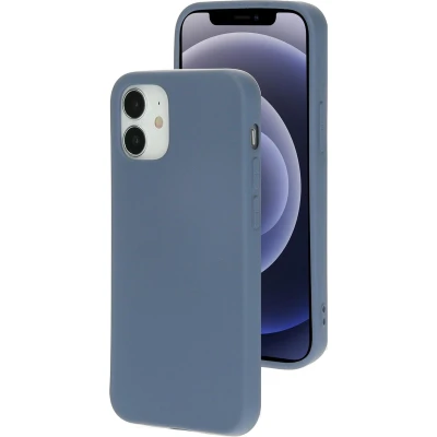 Afbeelding van Mobiparts Silicone Cover Apple iPhone 12 Mini Royal Grey