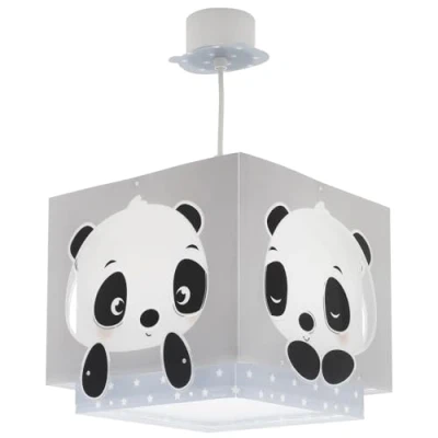 Afbeelding van Dalber 63162T hanglamp voor kinderen, panda en dieren, blauw