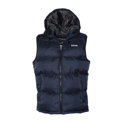 Afbeelding van Schott Bodywarmer, Heren, Maat: Large, Bleu marine