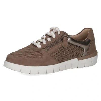 Afbeelding van Caprice Sneaker Sneakers laag, Dames, Maat: 40, Mud comb Leer en textiel