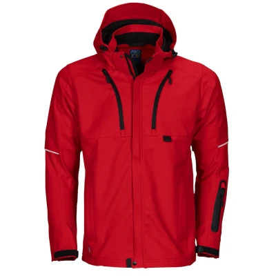 Afbeelding van ProJob 3406 SOFTSHELL JAS 643406 Rood