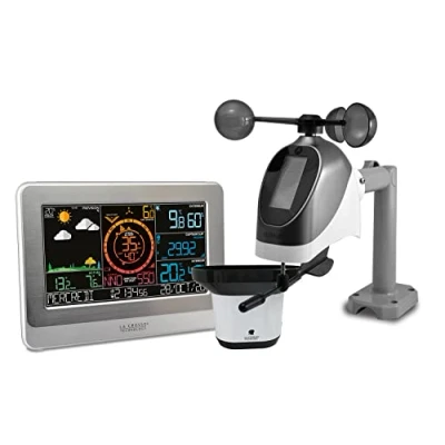 Afbeelding van La Crosse Technology WS6869 professioneel weerstation met wifi verbinding wit/zilver