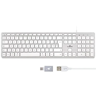 Image de BLUESTORK Clavier USB C AZERTY Français