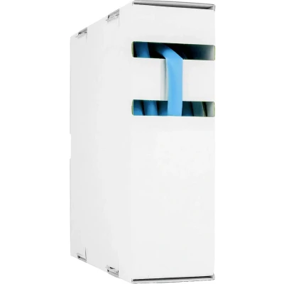Afbeelding van Hongshang 211134368 Krimpkous zonder lijm Blauw 2.40 mm 1.20 Krimpverhouding:2:1 15 m
