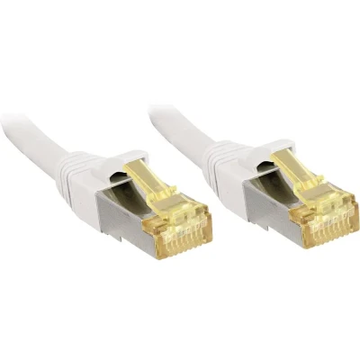 Afbeelding van LINDY 47329 RJ45 Netwerkkabel, patchkabel CAT 6a (losse kabel 7) S/FTP 15.00 m Wit Snagless 1 stuk(s)