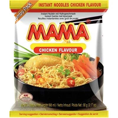 Image de MAMA Nouilles Instantanées Poulet Multipack (20 X 90 GR)