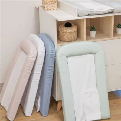 Image de Matelas à langer PVC avec 2 éponges amovibles / Confort 42x70 cm LILAS
